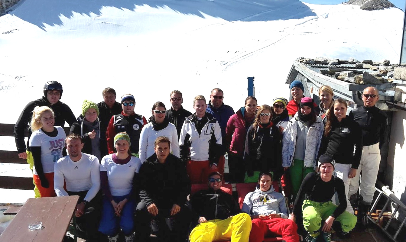 Gruppenfoto Hintertux 2014